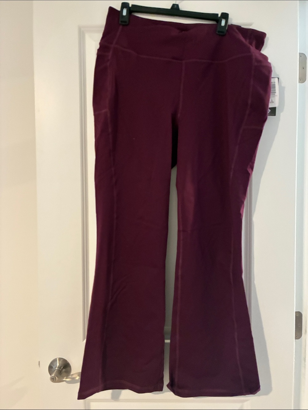 torrid Plum Flare Leg Active Pants